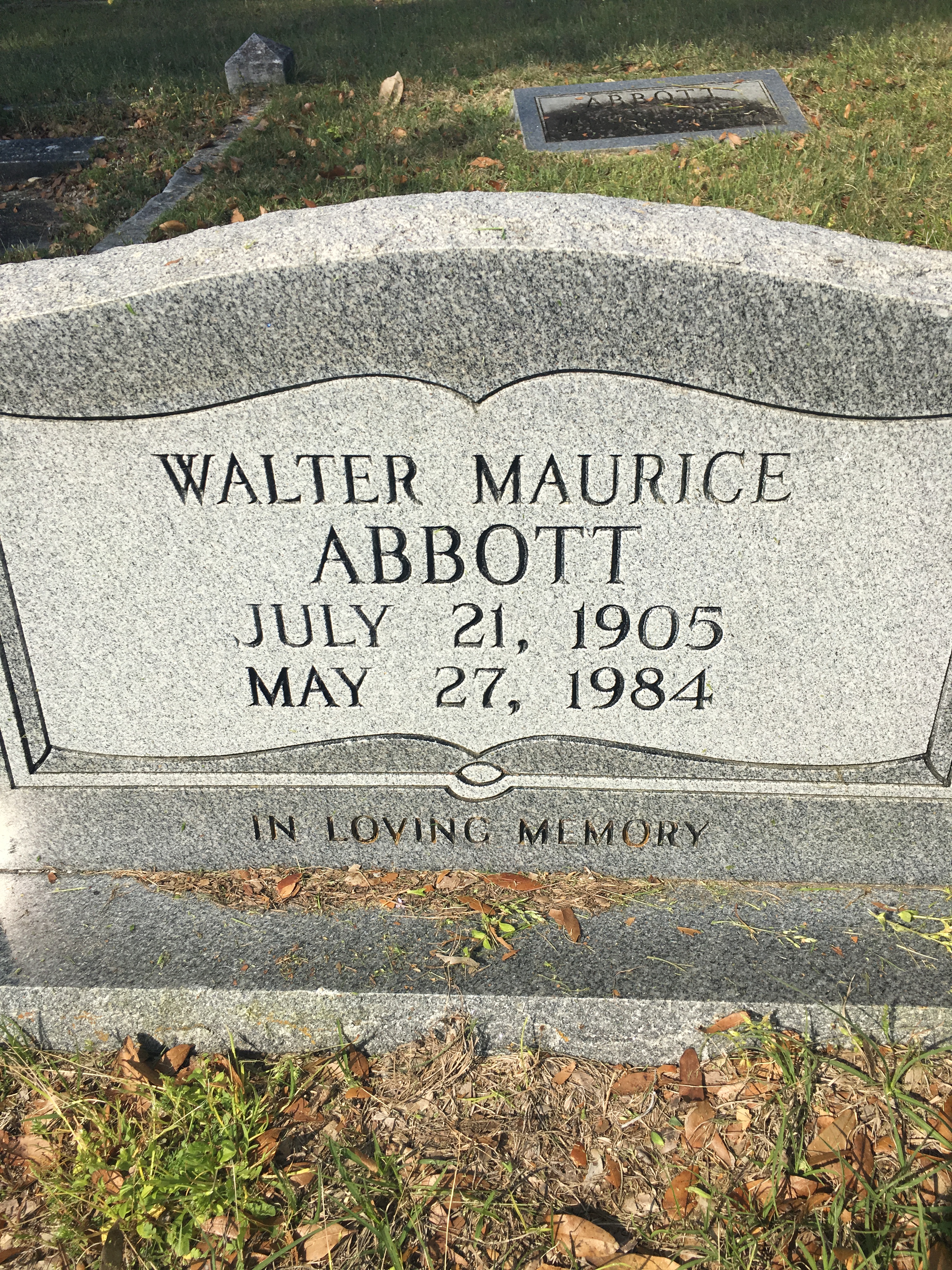 Walter Maurice Abbott